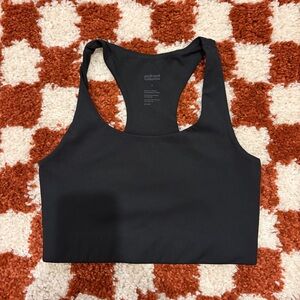 Girlfriend Collective Black Paloma Racerback Bra